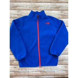 Northface Boys Fleece Zip Up Jacket Size Medium (10/12)